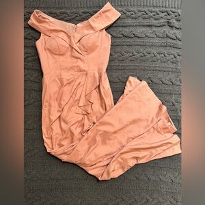 Elegant Light Pink Dress (Size 12)